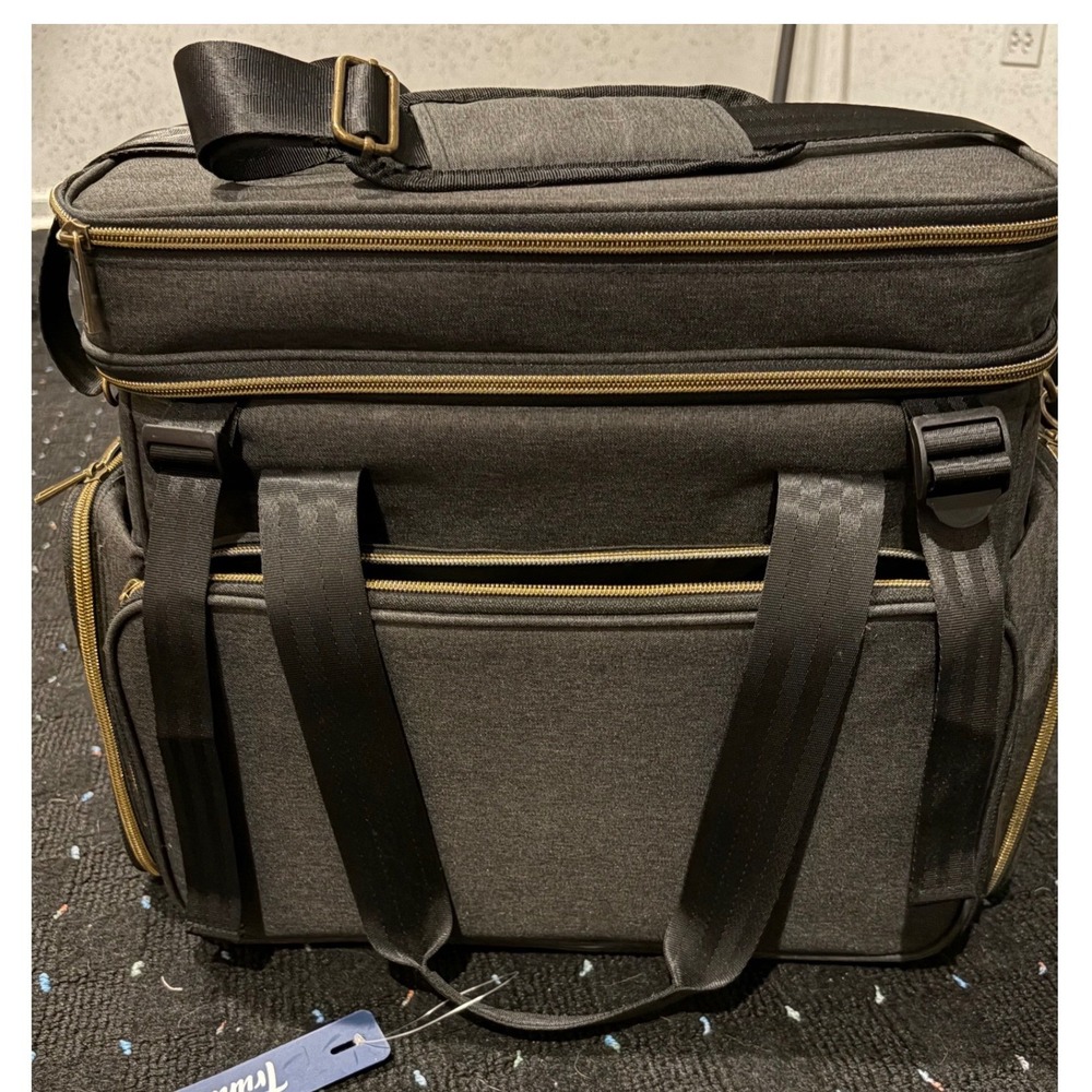 Trunab Carrying Case Large Storage Bag Gray Travel Organizer NWT